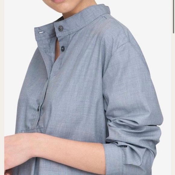 The Sleep Shirt - Long Sleep Shirt Cashmarello Check OS NIB - Picture 2 of 4